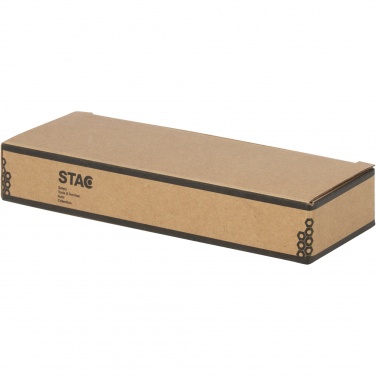 Logotrade Logogeschenke das Foto: Flush Wasserwaage aus Bambus mit Flaschenöffner