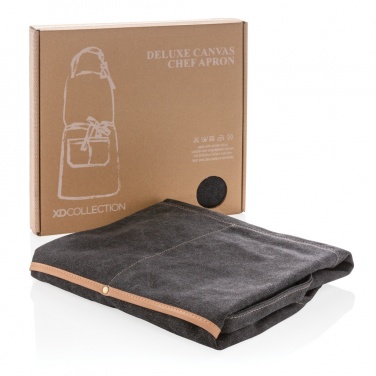 Logotrade Logogeschenke das Foto: Deluxe Canvas Schürze