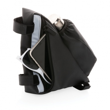 Logotrade werbemittel das Foto: High-Visibility Fahrradtasche mit Flaschenhalter