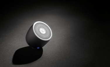 Logotrade Werbeartikel das Foto: Swiss Peak 3W Basslautsprecher aus RCS recyceltem Aluminium