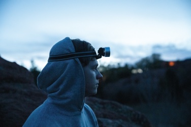 Logotrade werbemittel das Foto: Everest Kopflampe