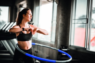 Logotrade Werbeartikel das Foto: Hula-Hoop-Reifen