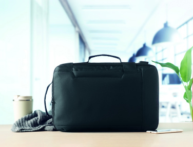 Logotrade Werbegeschenke das Foto: Laptop Rucksack 300D RPET