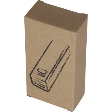 Logotrade werbemittel das Foto: Metall-Powerbank PORT HOPE 2200mAh