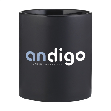 Logotrade Werbeartikel das Foto: Kitty Tasse Matt 350 ml