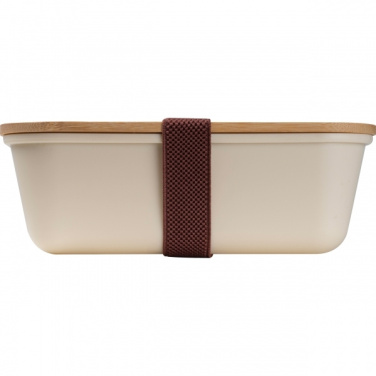 Logotrade Firmengeschenke das Foto: Set Lunchbox mit Edelstahlflasche Toronto