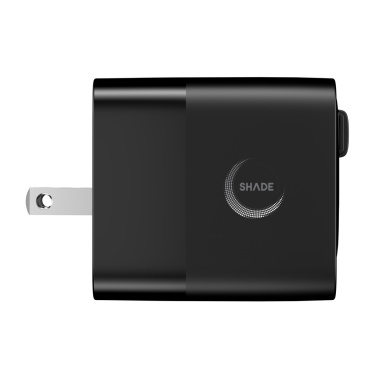 Logotrade Firmengeschenke das Foto: Urban Vitamin Mendocino 65W GaN-Charger mit einziehb. Kabel