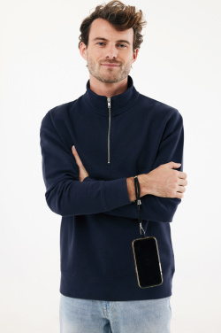 Logotrade Werbegeschenke das Foto: CarryLoop verstellbares Handy-Armband aus RCS rec. PET