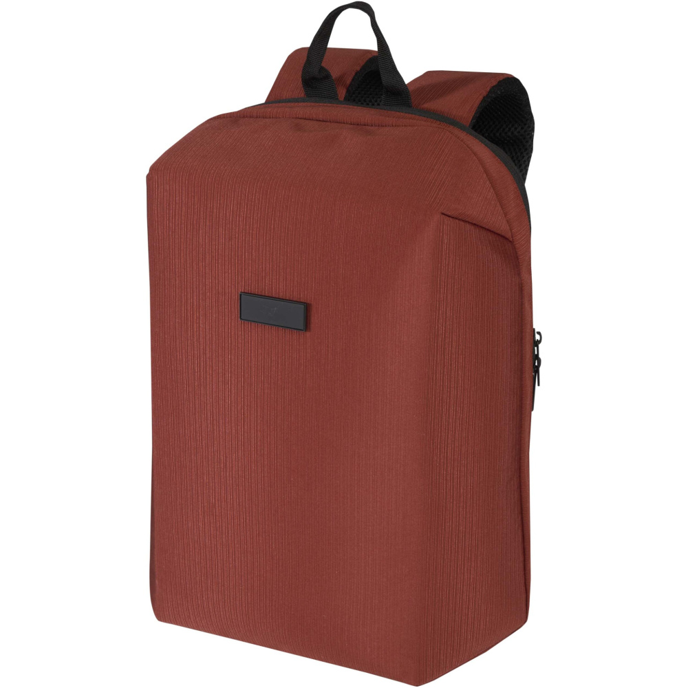 Logotrade Logogeschenke das Foto: Luma 15" GRS Laptop-Rucksack aus recyceltem Material mit Diebstahlschutz 10L