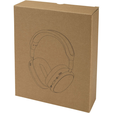 Logotrade Logogeschenke das Foto: Alzir Over-Ear Wireless Bluetooth® Headset aus recyceltem Kunststoff