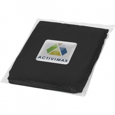 Logo trade promotional gifts picture of: Ziva disposable rain poncho with storage pouch