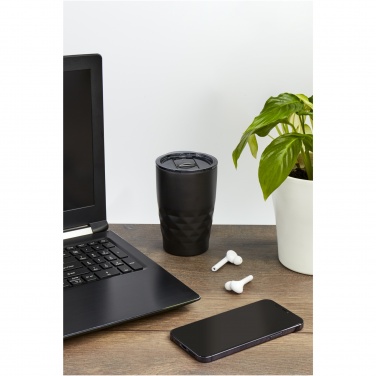 Logo trade business gifts image of: Geo 350 ml copper vacuum insulated tumbler