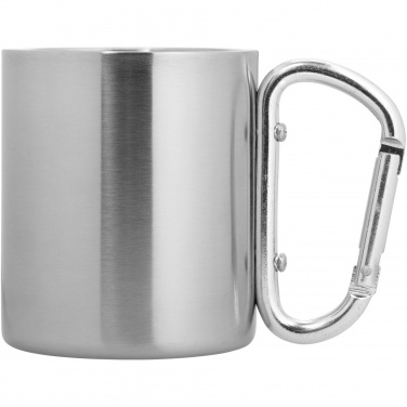 Logotrade promotional gift image of: Alps 200 ml insulated mug with carabiner