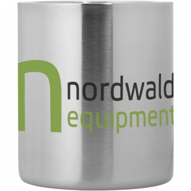 Logo trade promotional item photo of: Alps 200 ml insulated mug with carabiner