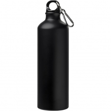 Logo trade promotional items image of: Oregon 770 ml matte water bottle with carabiner