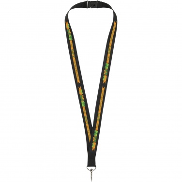 Logo trade promotional giveaways image of: Lago lanyard with break-away closure