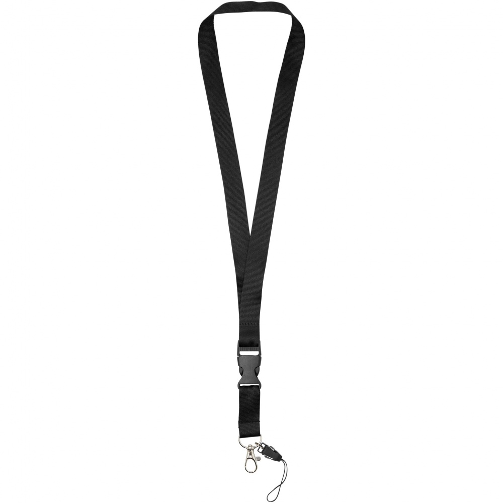 Logo trade promotional products picture of: Sagan phone holder lanyard with detachable buckle
