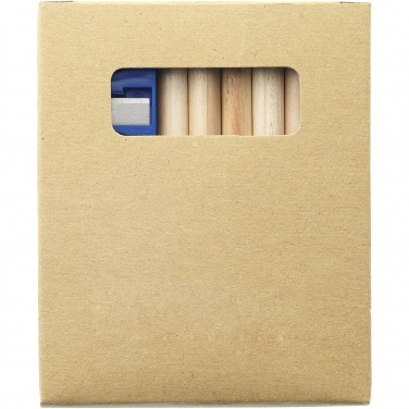 Logo trade promotional item photo of: Streaks 8-piece colouring set