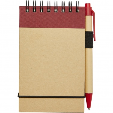 Logotrade promotional item image of: Zuse A7 recycled jotter notepad with pen