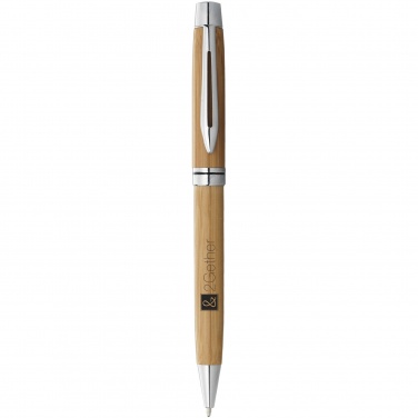Logo trade promotional gift photo of: Jakarta bamboo ballpoint pen