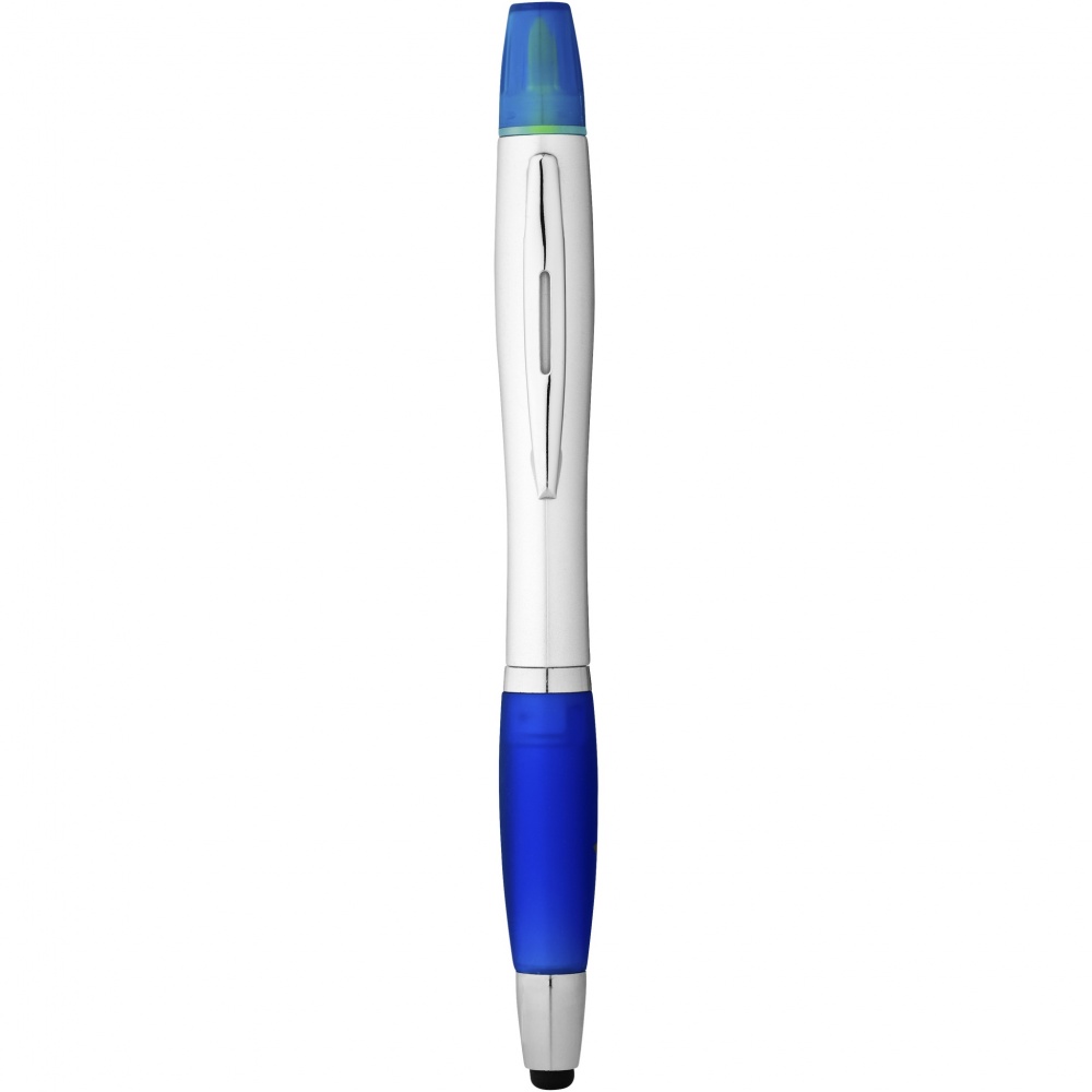 Logotrade promotional products photo of: Nash stylus ballpoint pen and highlighter