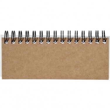 Logo trade promotional products image of: Spinner spiral notebook with coloured sticky notes