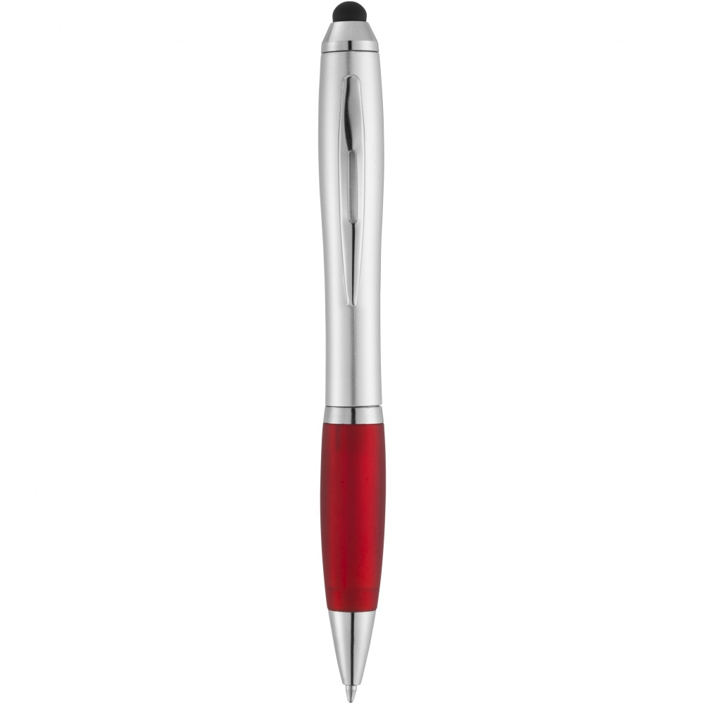 Logotrade business gift image of: Nash stylus ballpoint with coloured grip
