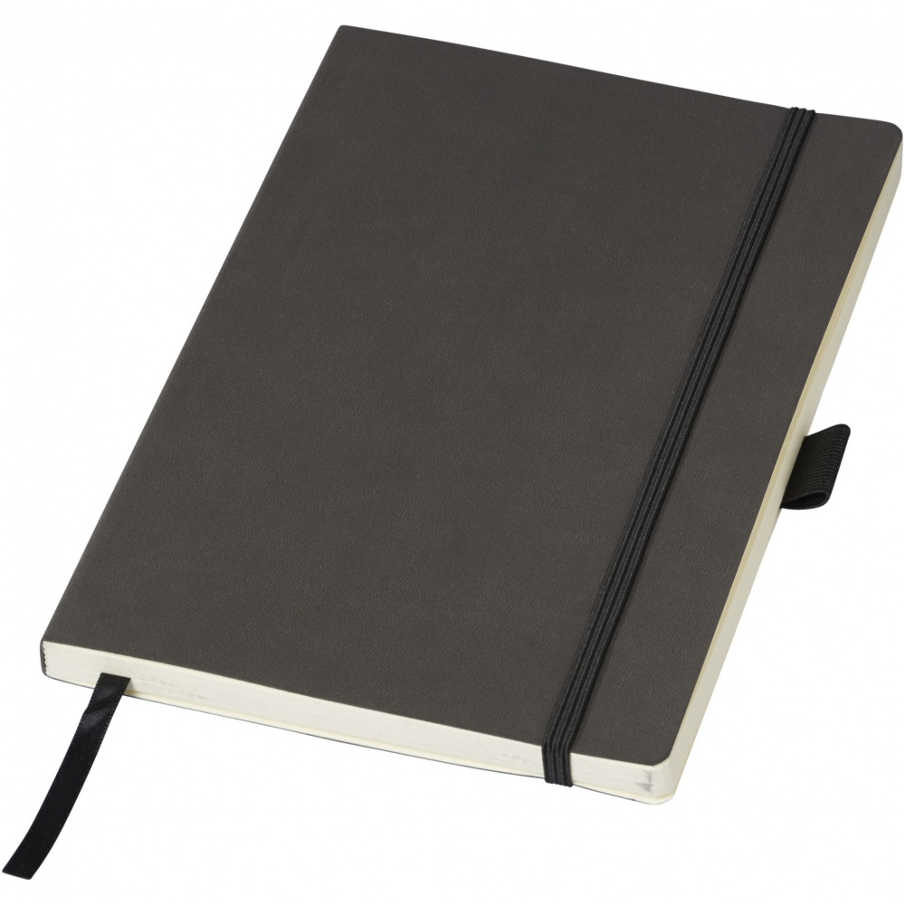 Logo trade advertising products picture of: Revello A5 soft cover notebook