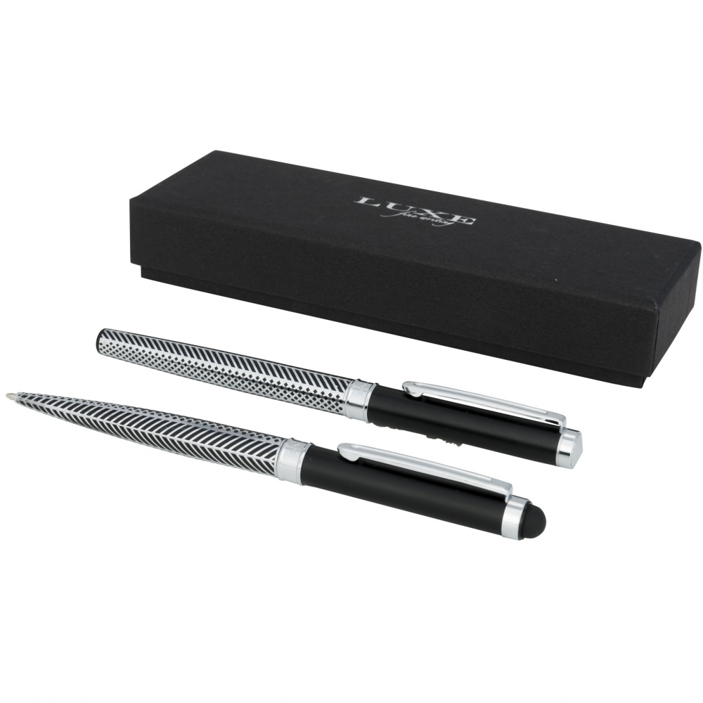 Logotrade promotional gift picture of: Empire duo pen gift set