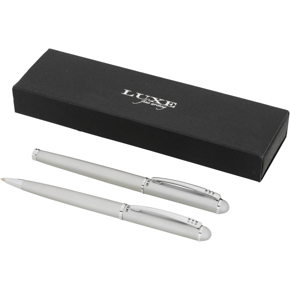 Logo trade corporate gift photo of: Andante duo pen gift set