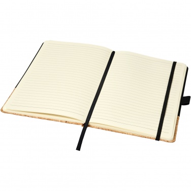Logo trade promotional item photo of: Evora A5 cork thermo PU notebook