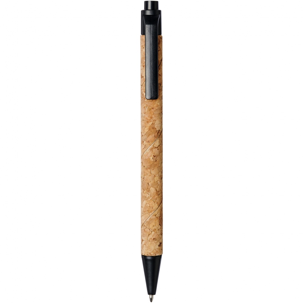 Logotrade promotional giveaway picture of: Midar cork and wheat straw ballpoint pen