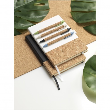 Logo trade business gift photo of: Midar cork and wheat straw ballpoint pen