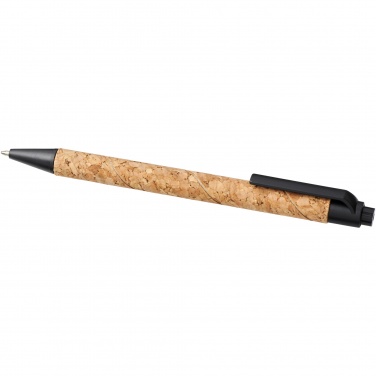 Logotrade business gift image of: Midar cork and wheat straw ballpoint pen