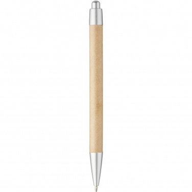 Logo trade promotional item photo of: Tiflet recycled paper ballpoint pen