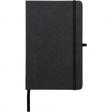 Logo trade promotional items image of: Atlana leather pieces notebook