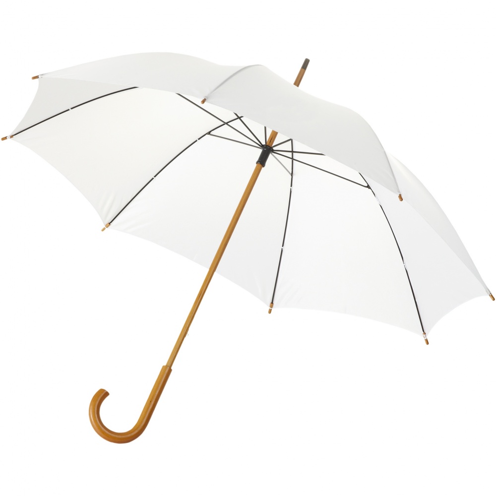 Logotrade promotional gift picture of: Jova 23" umbrella with wooden shaft and handle