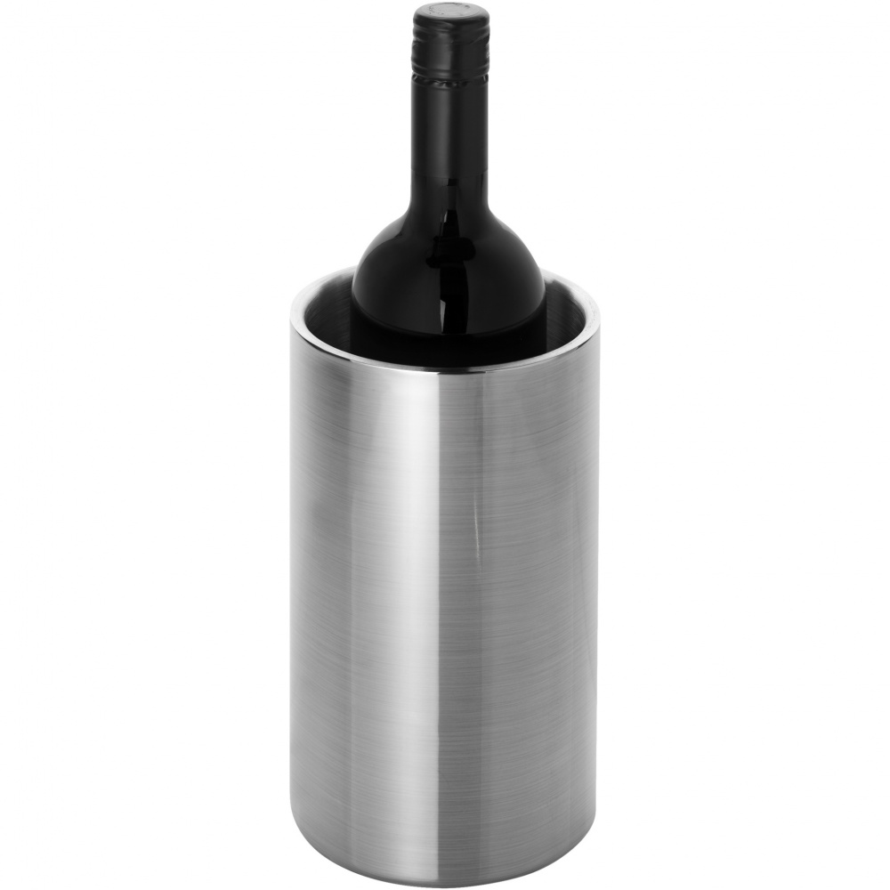 Logo trade promotional items image of: Cielo double-walled stainless steel wine cooler