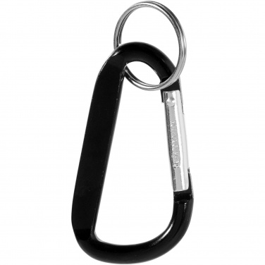 Logo trade promotional products image of: Timor carabiner keychain