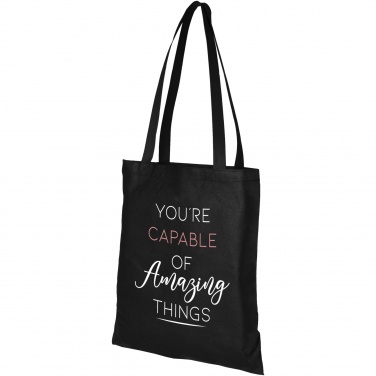 Logo trade promotional gifts image of: Zeus large non-woven convention tote bag 6L