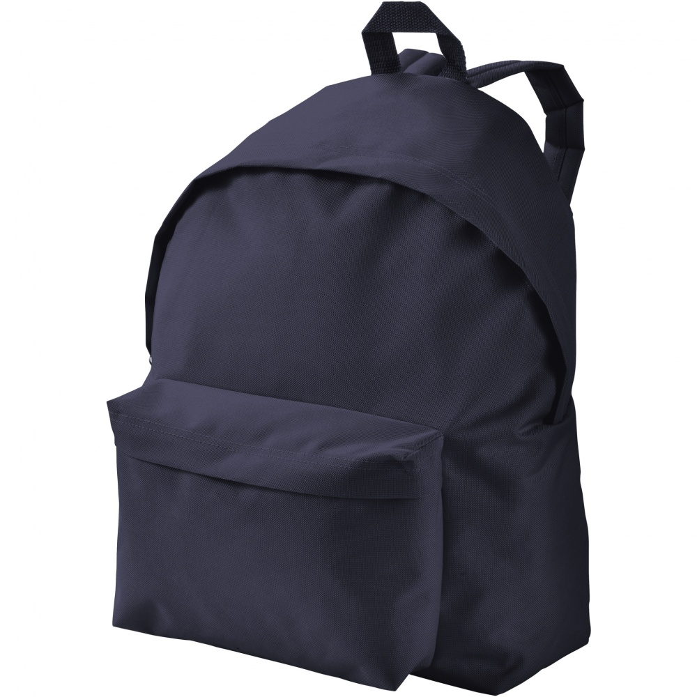 Logo trade promotional gift photo of: Urban covered zipper backpack 14L
