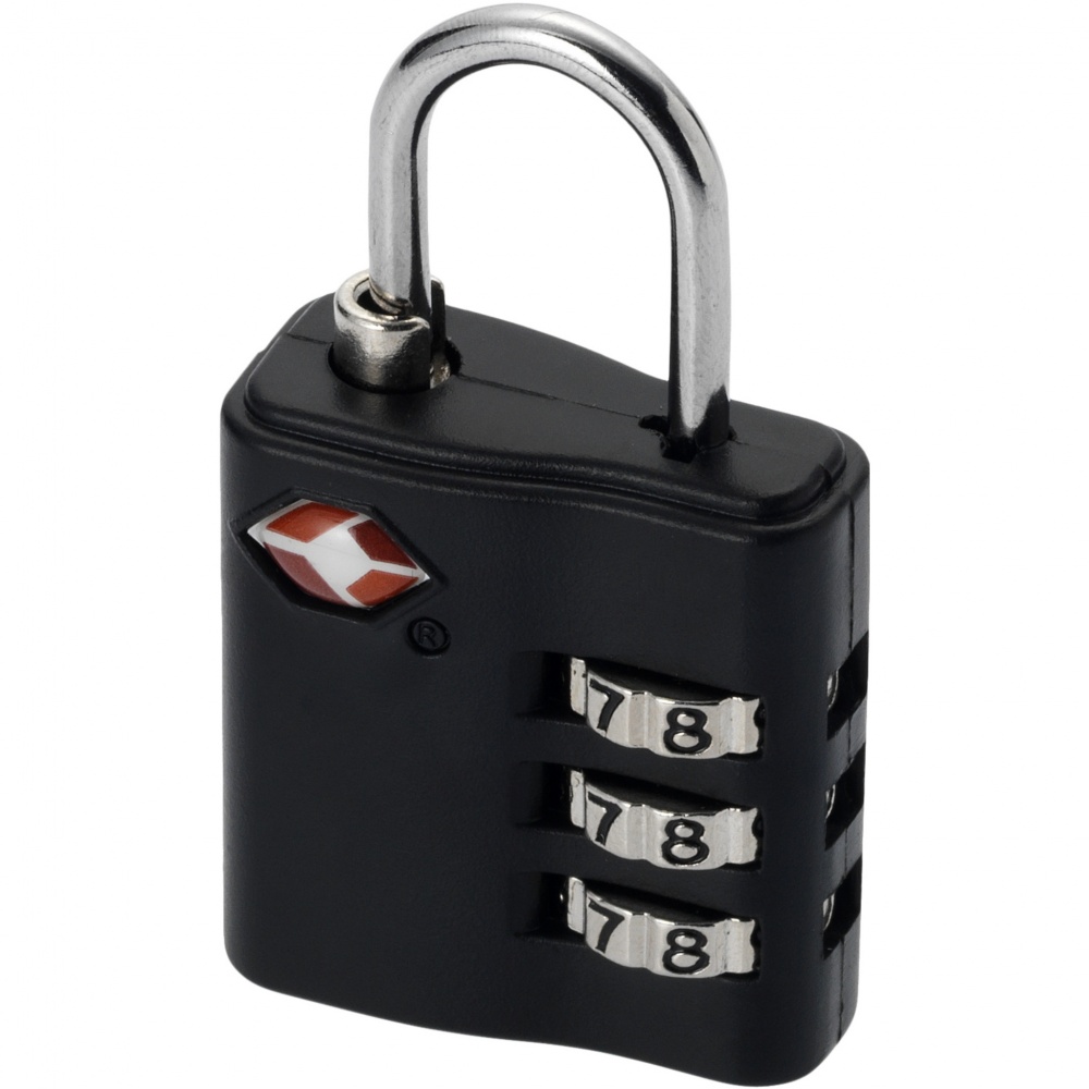 Logo trade promotional merchandise picture of: Kingsford TSA luggage lock