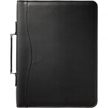 Logo trade promotional giveaways image of: Ebony A4 briefcase portfolio