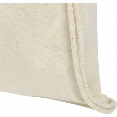 Logotrade promotional item image of: Oregon 100 g/m² cotton drawstring bag 5L