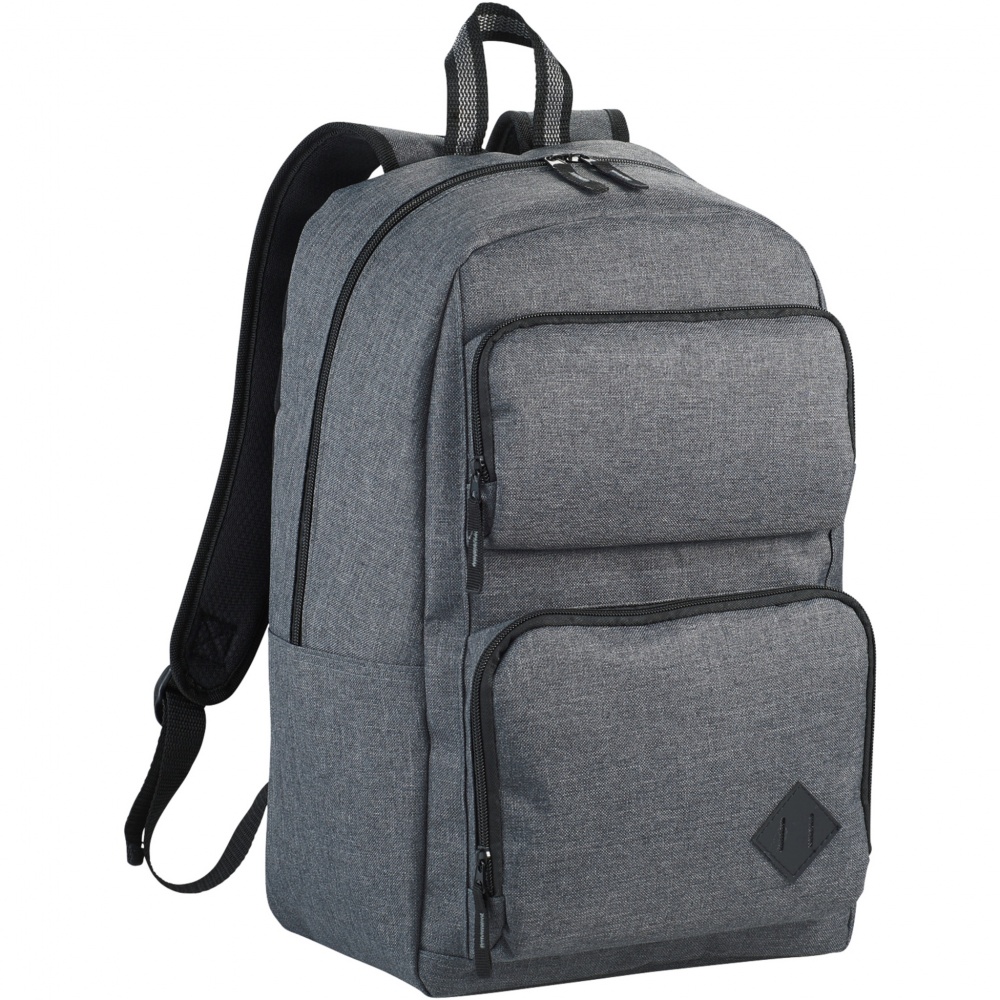 Logo trade promotional giveaways picture of: Graphite Deluxe 15" laptop backpack 20L