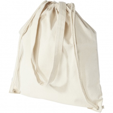 Logotrade business gift image of: Eliza 240 g/m² cotton drawstring bag 6L