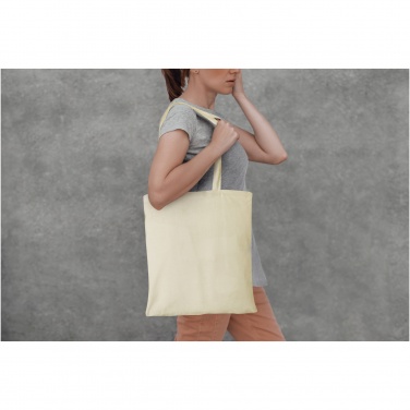 Logo trade business gifts image of: Peru 180 g/m² cotton tote bag 7L