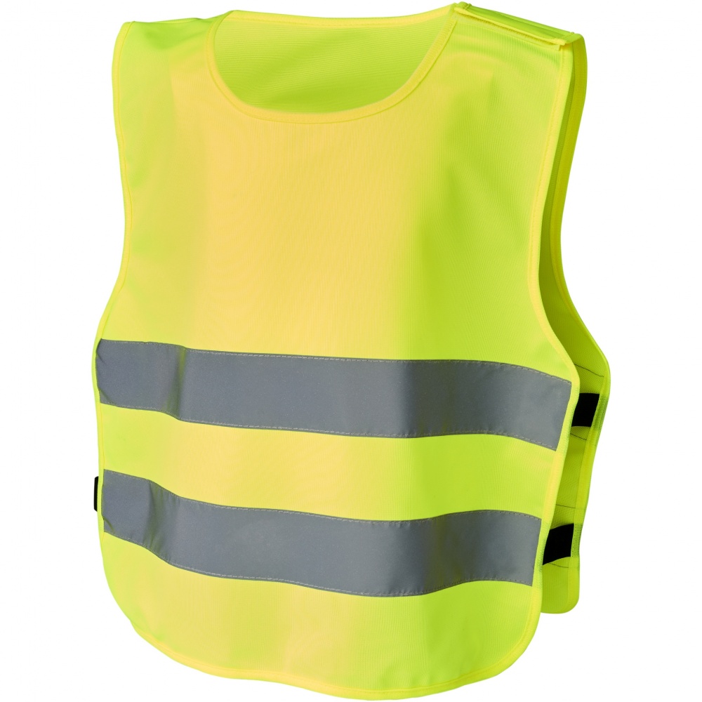 Logo trade promotional products image of: RFX™ Marie XS safety vest with hook&loop for kids age 7-12