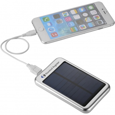 Logotrade advertising products photo of: Bask 4000 mAh solar power bank