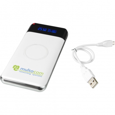 Logotrade promotional merchandise photo of: Constant 10.000 mAh wireless power bank with LED